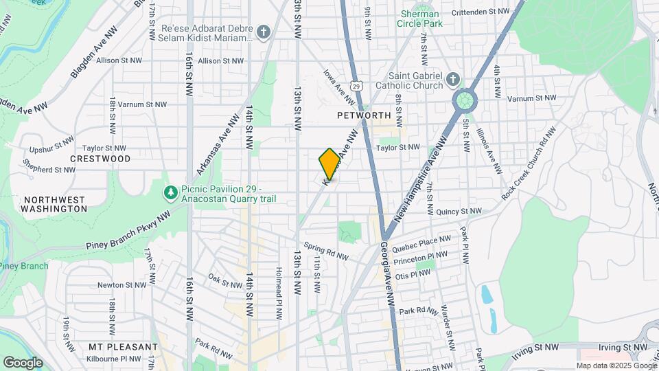 3905 Kansas Ave NW, Unit 1 Map and Location Details