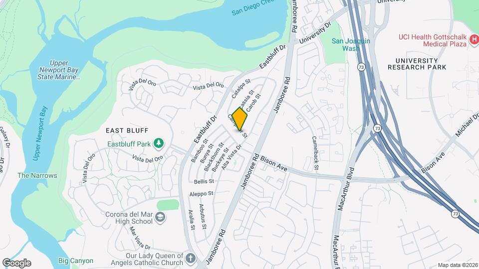 815 Camphor St Map and Location Details