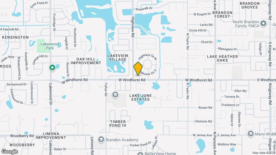 614 W Windhorst Rd Map and Location Details
