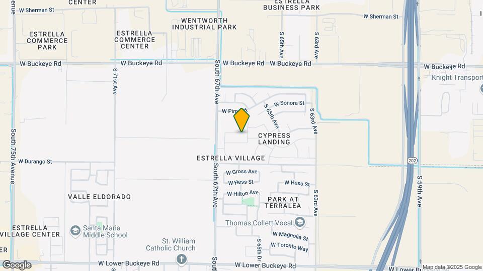 6609 W Nez Perce St Map and Location Details