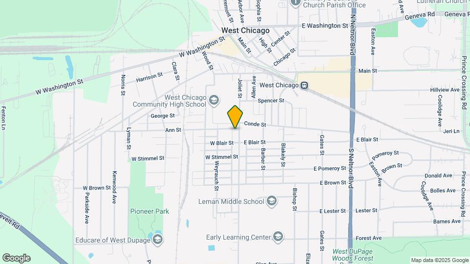 402 Joliet St Map and Location Details