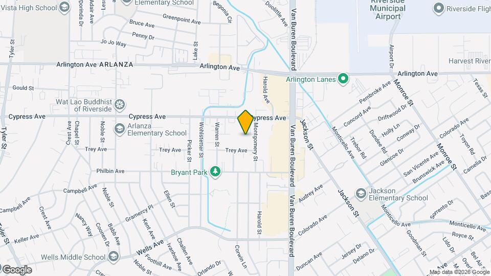 7752 Janet Ave Map and Location Details