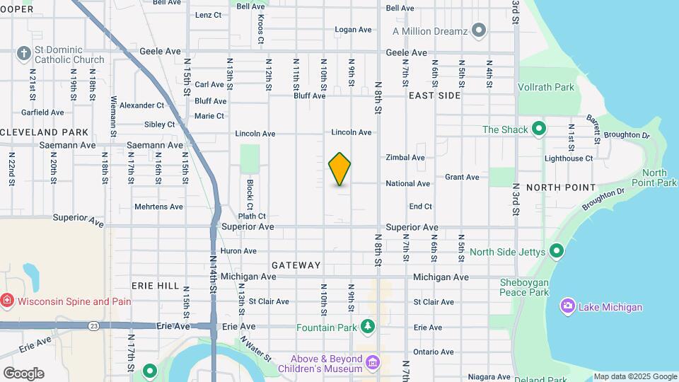 912 St James Ct Map and Location Details