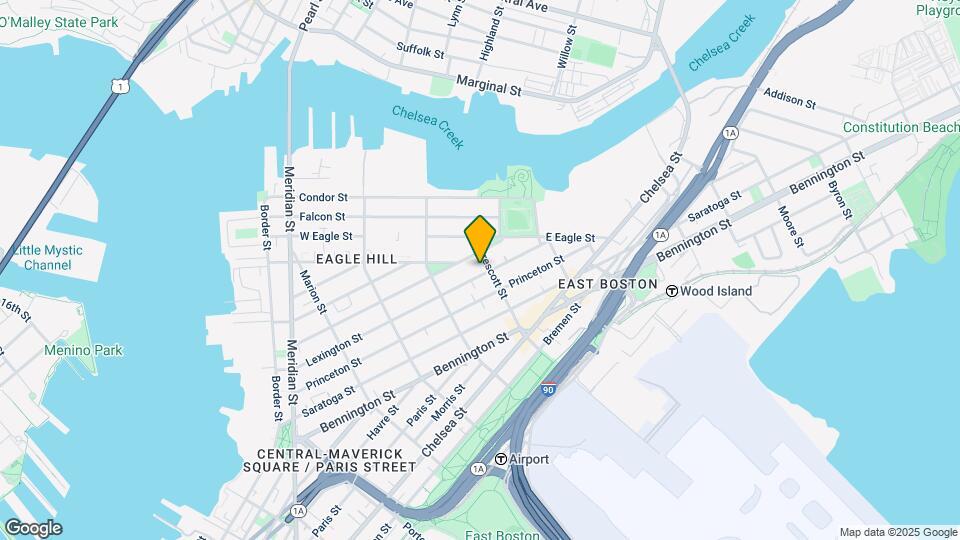 244 Lexington St Map and Location Details