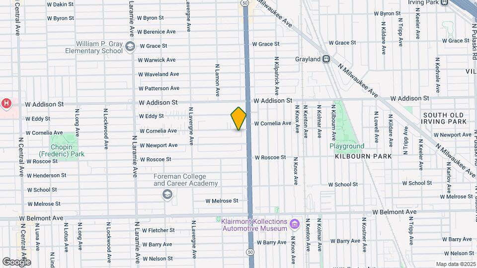 4819 W Cornelia Ave Map and Location Details