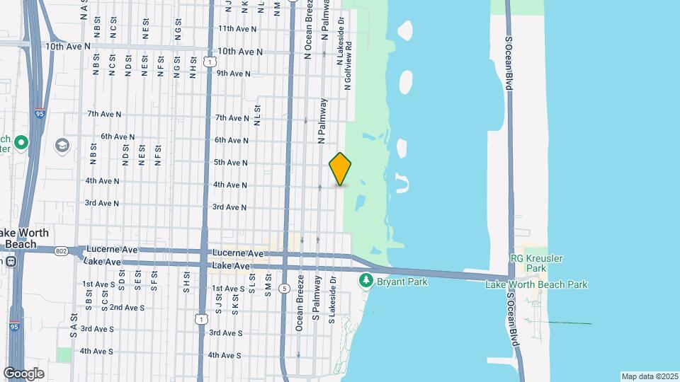 328 N Lakeside Dr Map and Location Details