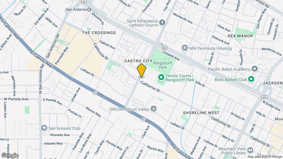 2060 California St Mapa y Detalles de la Ubicación