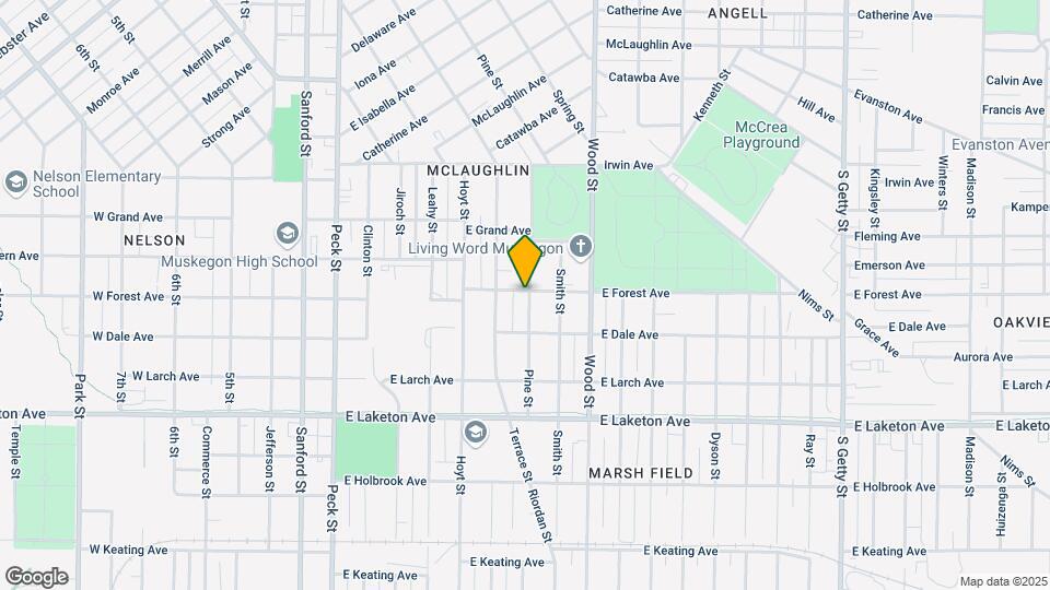 297 E Forest Ave Map and Location Details