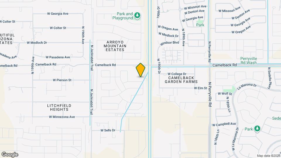 19140 W Pierson St Mapa y Detalles de la Ubicación