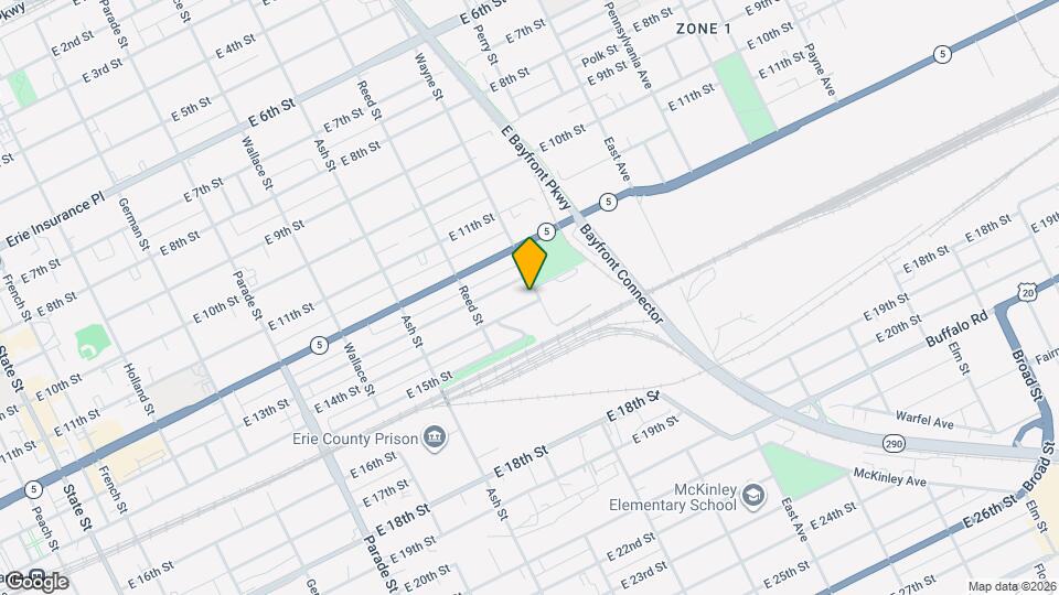 754 E 14th St, Unit 2 Map and Location Details