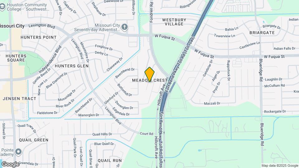 2303 Summit Meadow Dr Map and Location Details