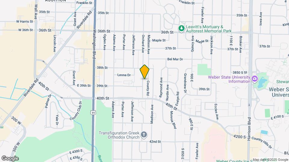 3874 Orchard Ave Map and Location Details