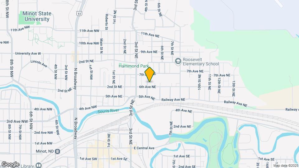 604 4th St NE Map and Location Details