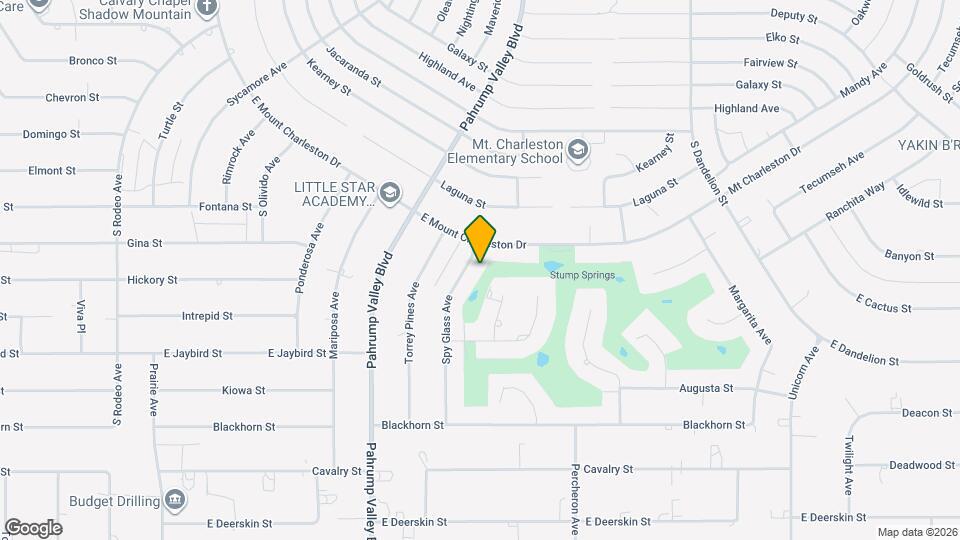 2781 S Spy Glass Ave, Unit 4 Map and Location Details