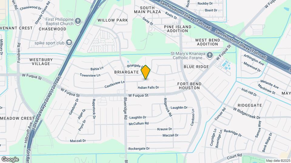 6835 Castleview Ln Map and Location Details