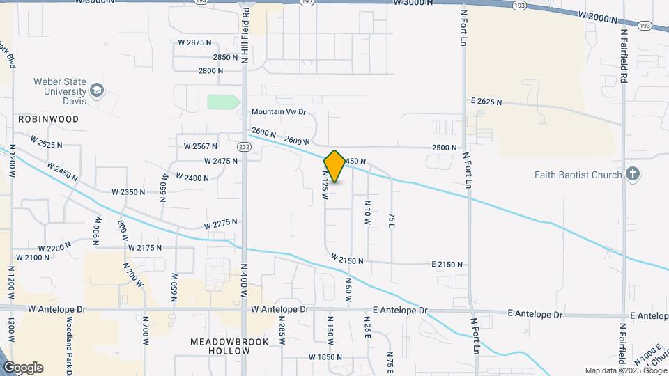 96 W 2350 N Map and Location Details