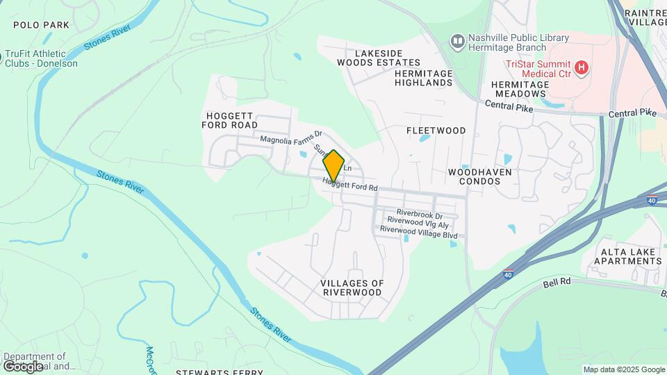 3724 Hoggett Ford Rd Map and Location Details