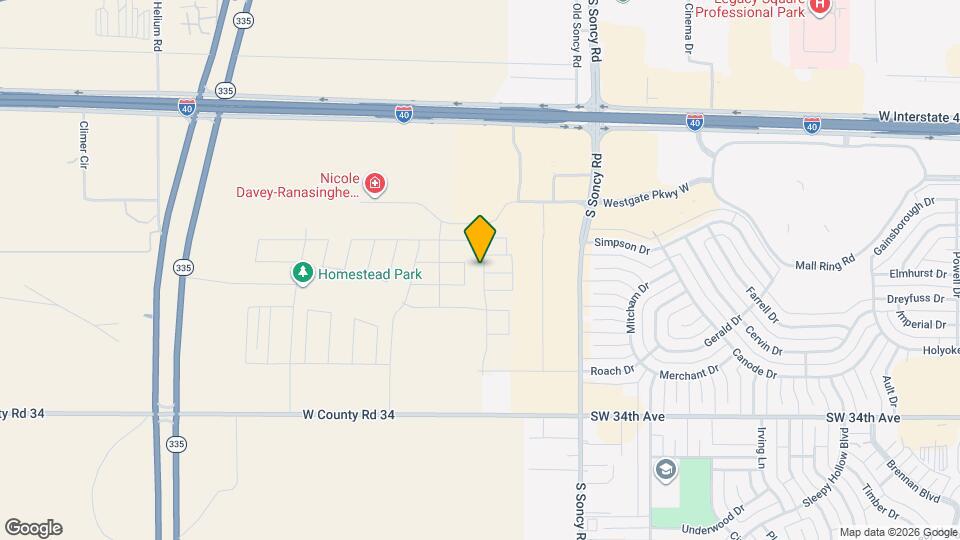 2900 Haystack Wy Map and Location Details