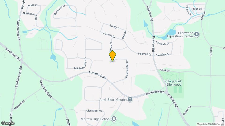 4455 Westminster Dr Map and Location Details