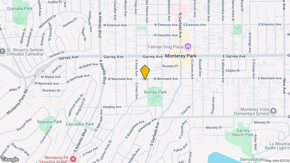 307 S Mc Pherrin Ave, Unit B Mapa y Detalles de la Ubicación