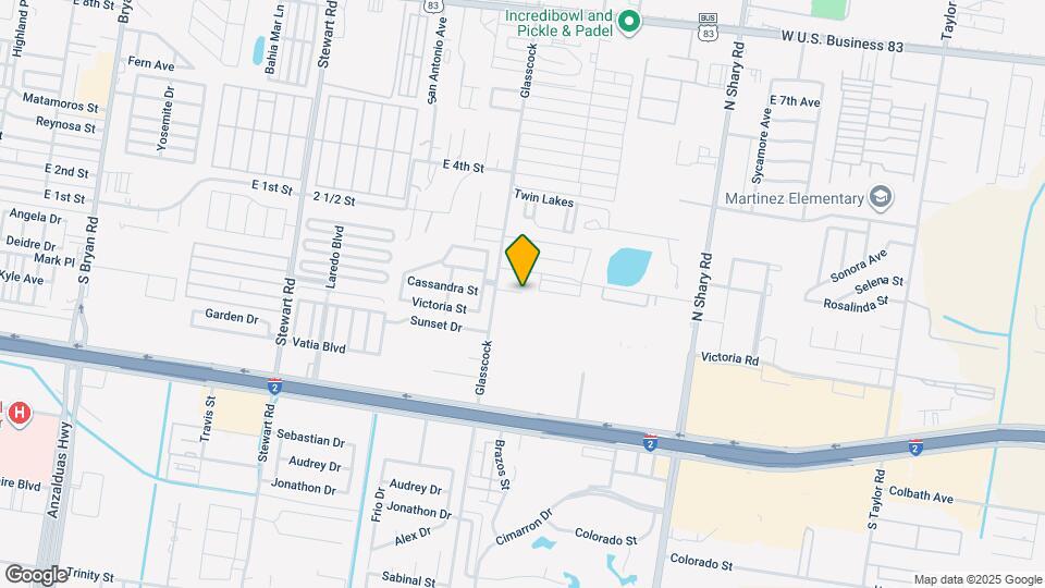 2102 Cassandra St Map and Location Details