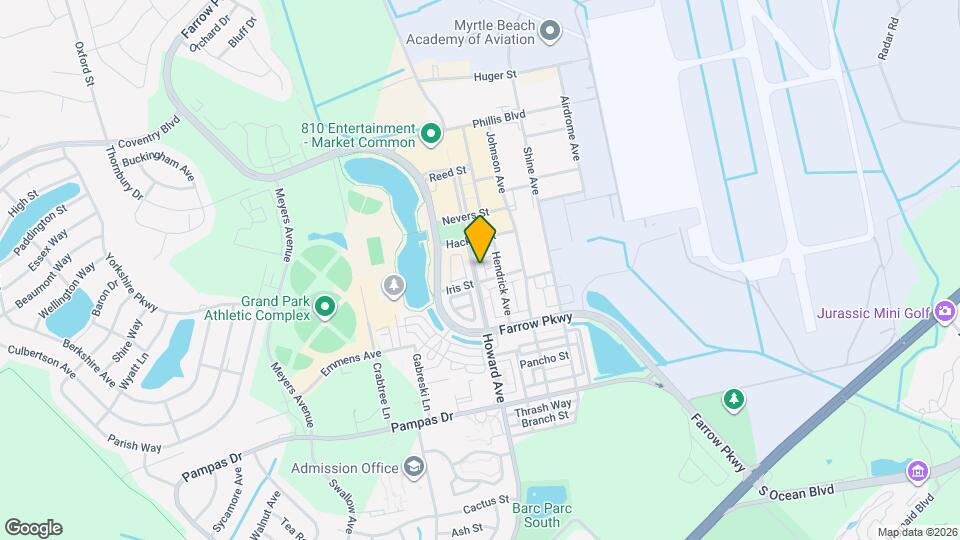 2834 Howard Ave Map and Location Details