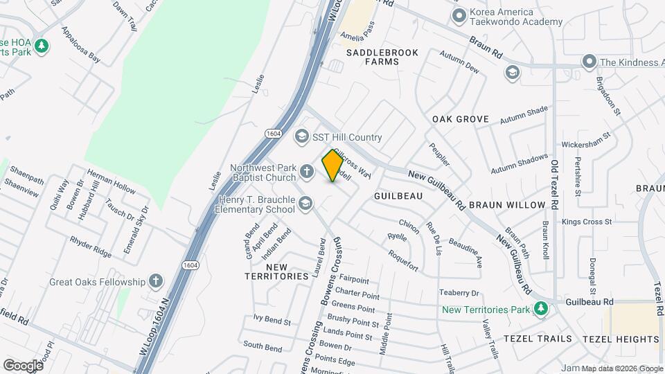 9330 Arden Bend Map and Location Details