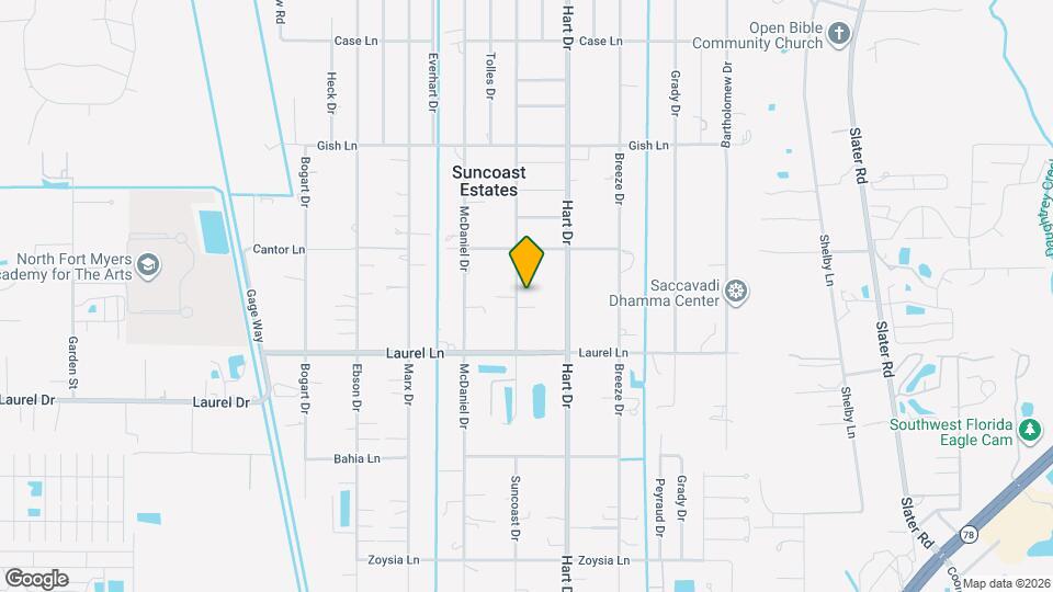 7869 Suncoast Dr Map and Location Details