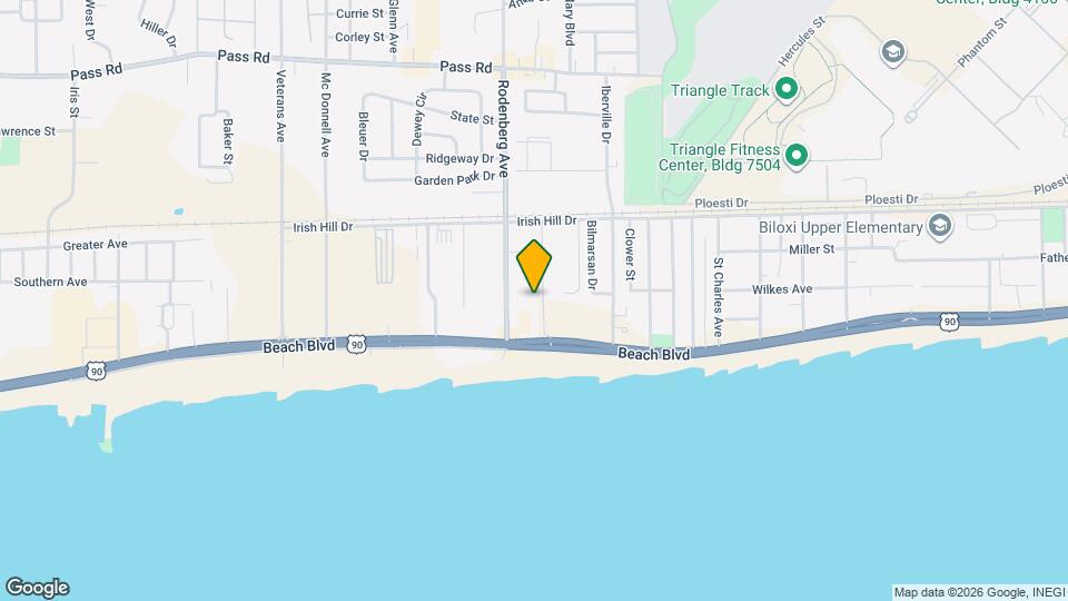 1678 Beach Blvd Map and Location Details