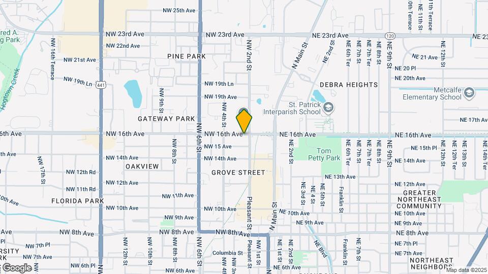 215 NW 16th Ave Map and Location Details