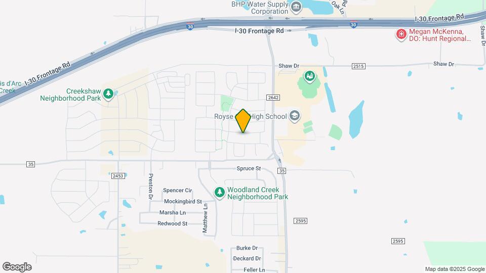 3145 Overlook Dr Map and Location Details