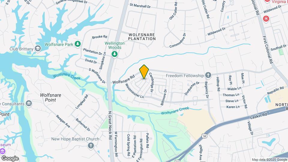 2216 Sedgewick Dr Map and Location Details