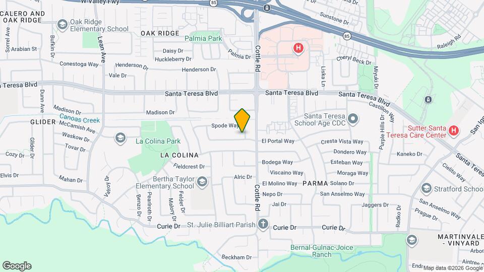 339 El Portal Way Map and Location Details