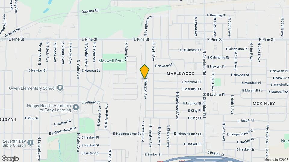 1060-1316 N Irvington Ave Map and Location Details