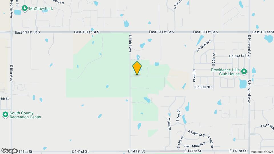 2326 E 134th St S Map and Location Details