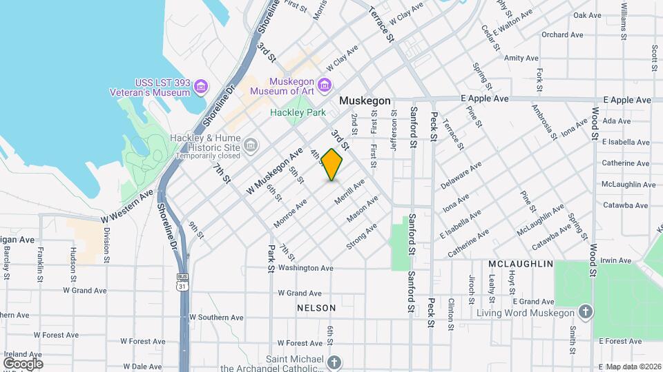 289 Monroe Ave Map and Location Details