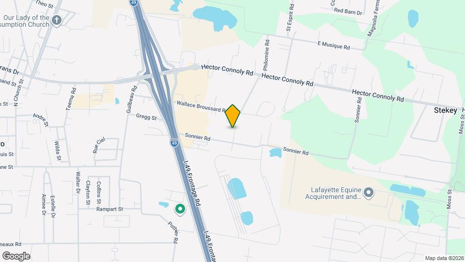 424 Sonnier Rd Map and Location Details