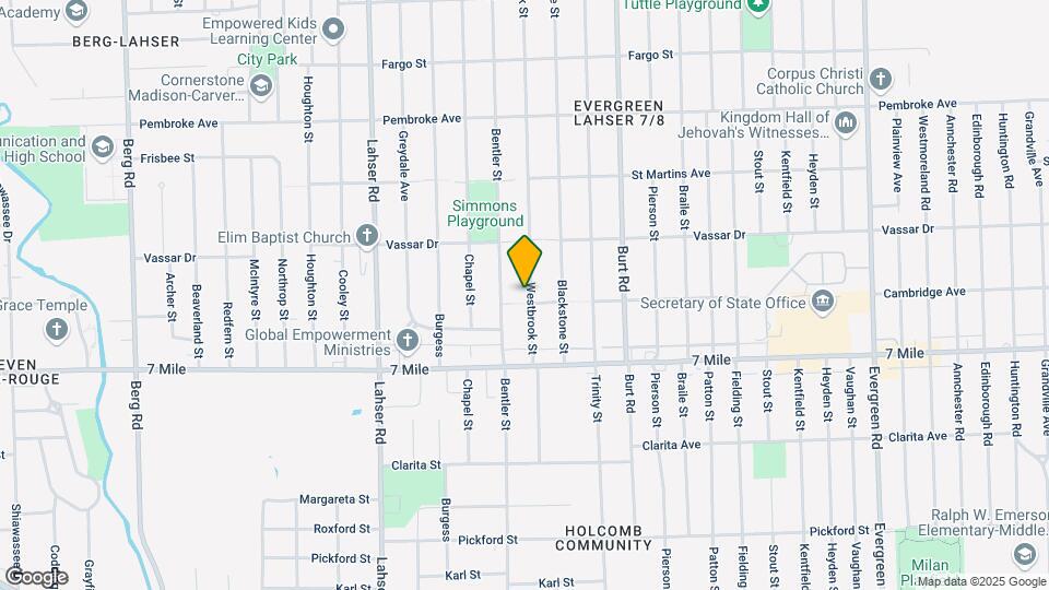 19309 Westbrook St Map and Location Details