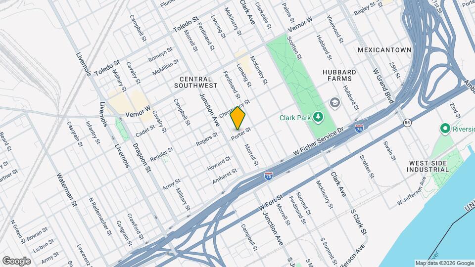 1403 Morrell St, Unit 1 Map and Location Details