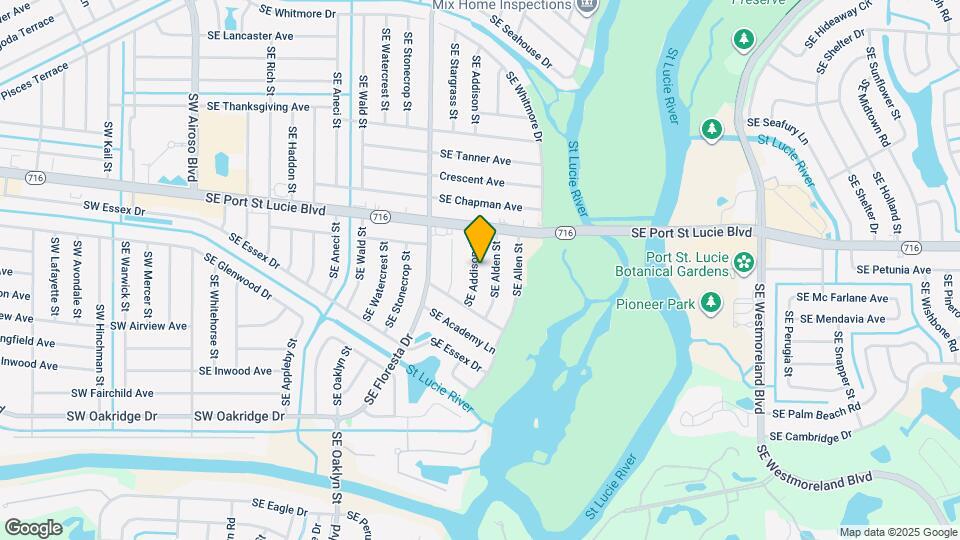 2397 SE Addison St Map and Location Details
