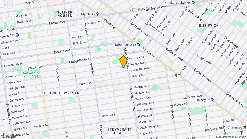 747 Lexington Ave Map and Location Details