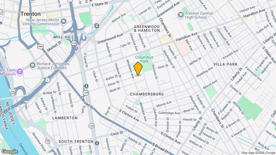 417 Elmer St Map and Location Details