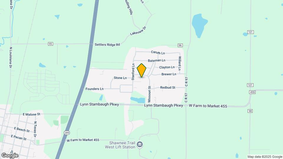 1320 Hunter Ln Map and Location Details