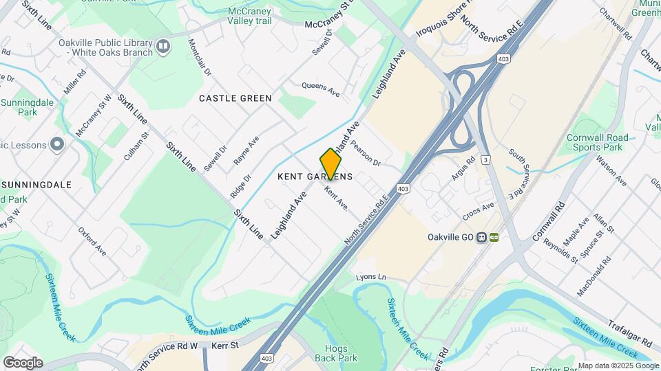 1073 Kent Ave. Map and Location Details