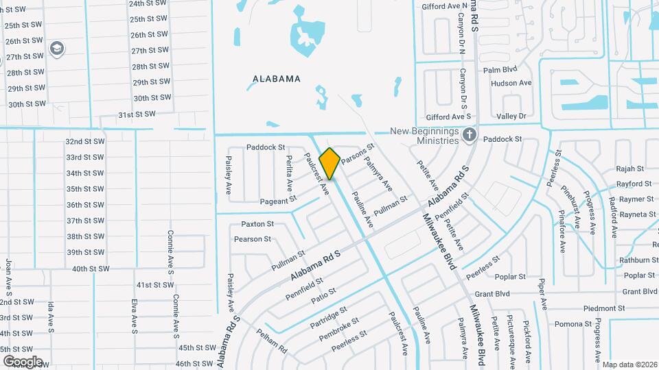 325 Paulcrest Ave Map and Location Details