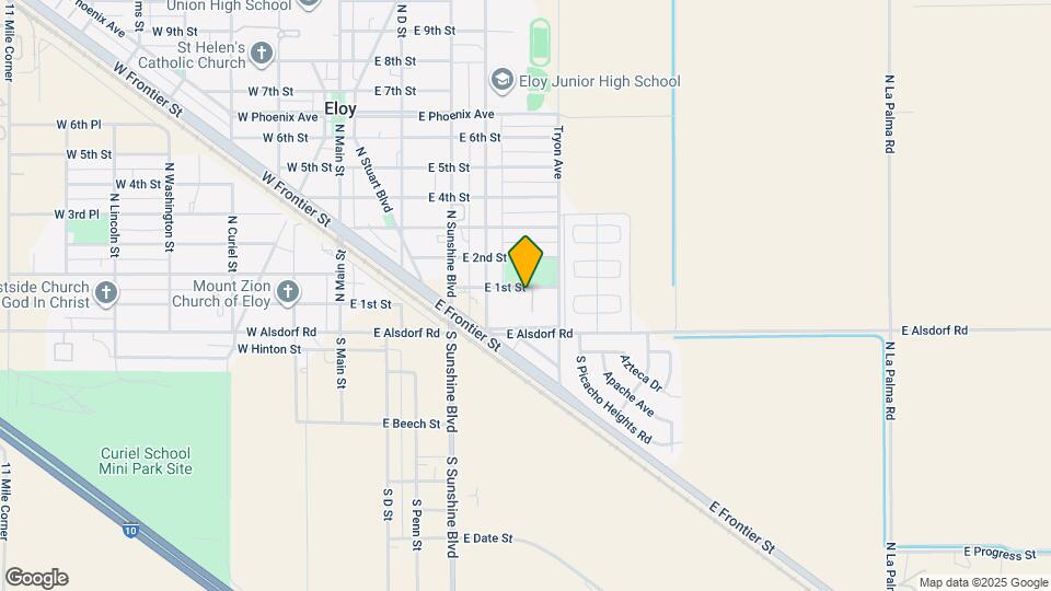Eloy Village Apartments Map and Location Details