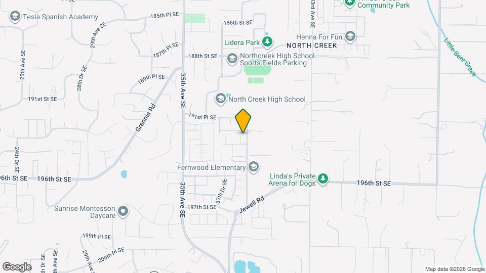 19303 38th Dr SE Map and Location Details