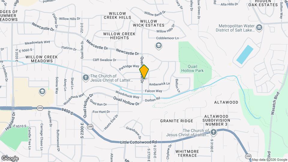 2694 Teal Way Map and Location Details