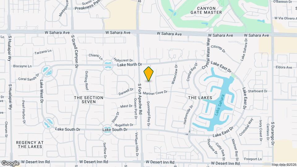 9101 Anchor Cove Ct Map and Location Details