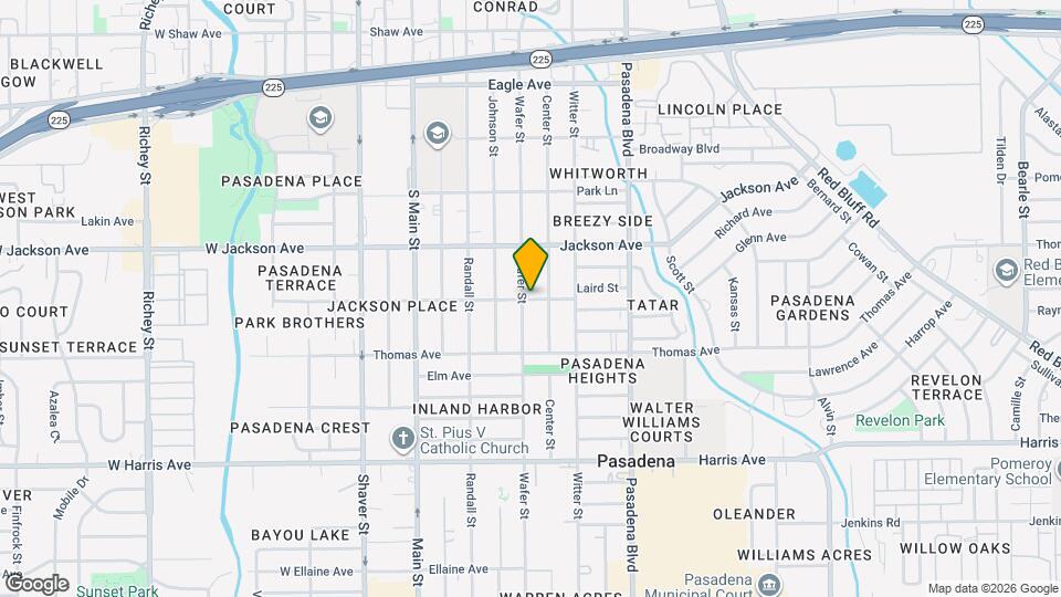 705 Texas Ave Map and Location Details